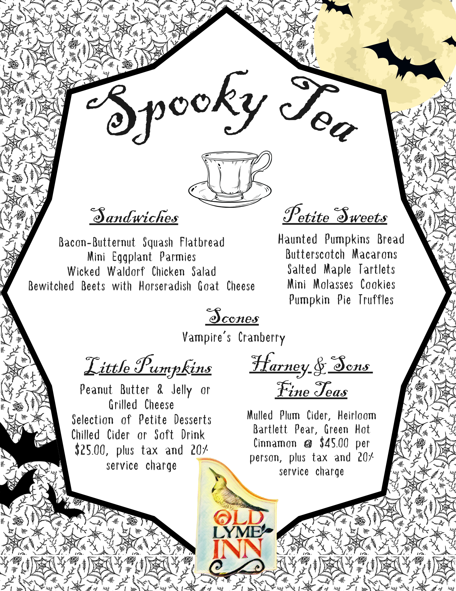 Spooky Afternoon Tea