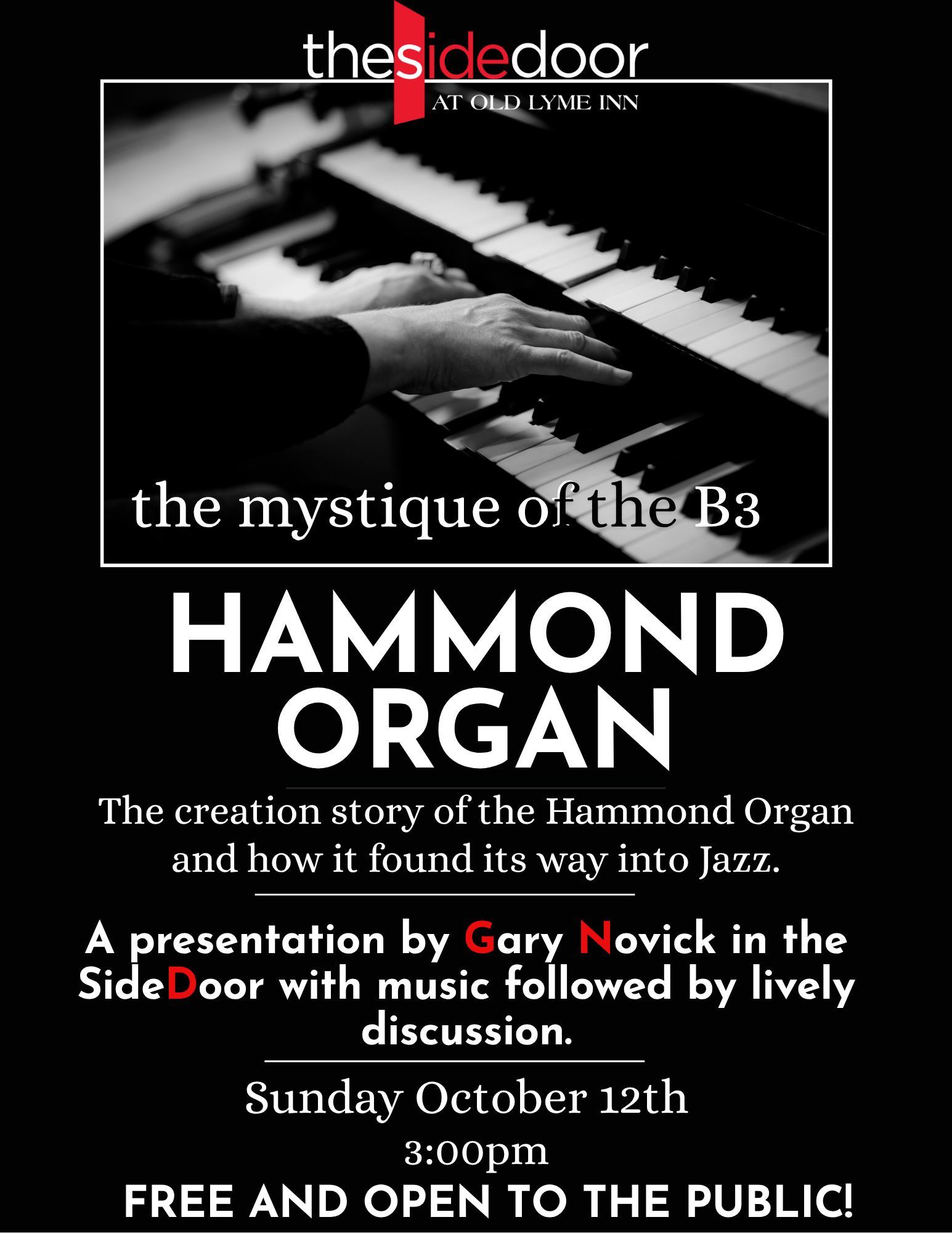 Organ Presentation Flyer
